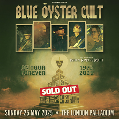 Blue Oyster Cult's London Show on May 25 has Sold Out